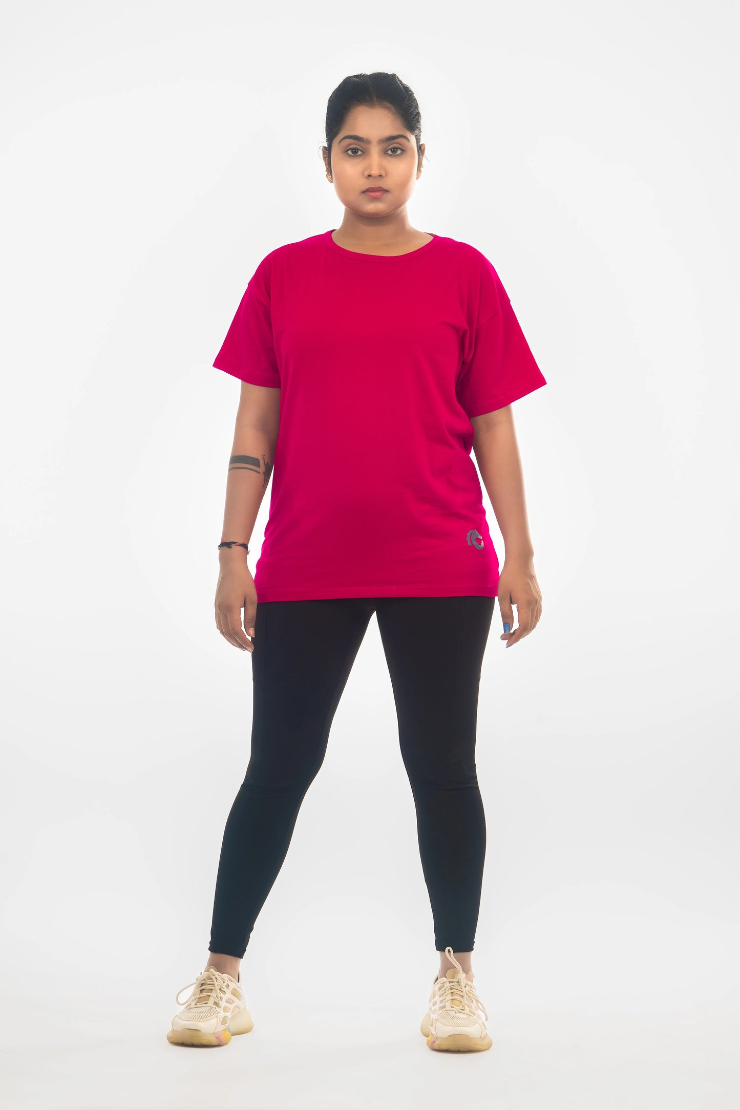 Women’s Rusia Pink Cotton Tee