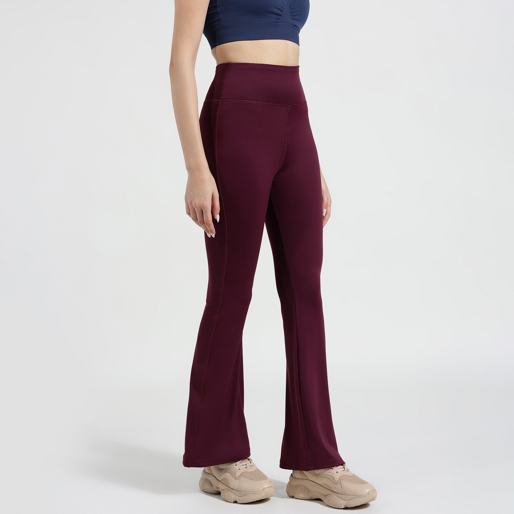 AirFlare Pants- Maroon