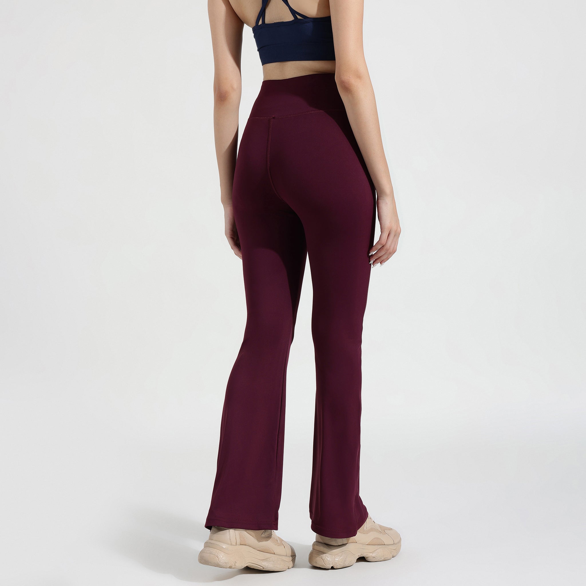 AirFlare Pants- Maroon