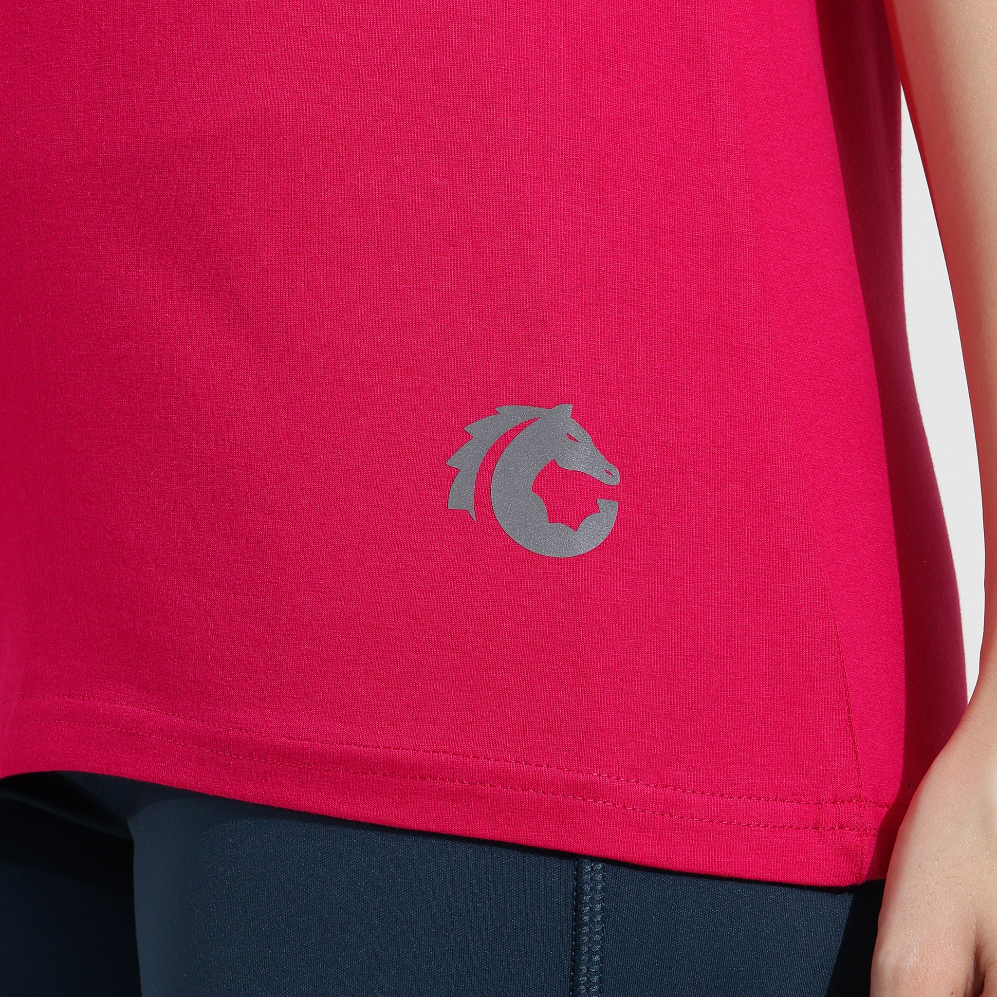 Women’s Rusia Pink Cotton Tee